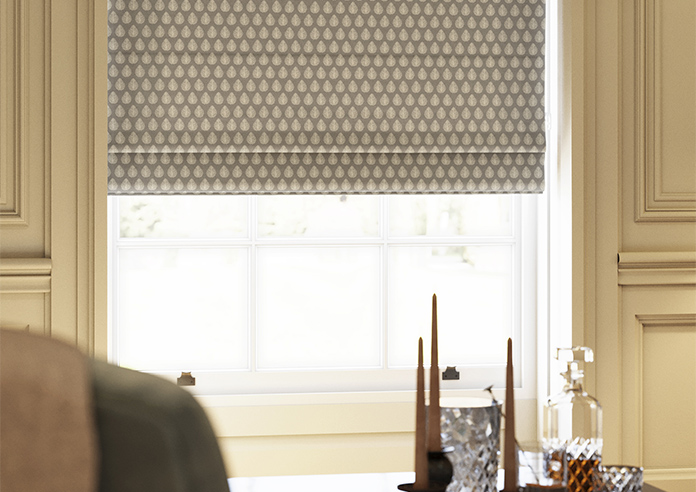 Emily Bond Jaipur, Smoke - Roman Blind - Image 5